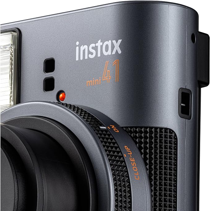 Fujifilm Instax Mini 41 Instant Film Camera Black + 20 Instax Instant Film - Image 9