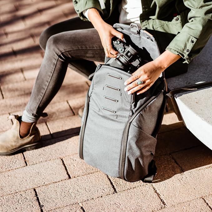 Peak Design Everyday Backpack 20L, MagLatch Top, Dual Side Access, FlexFold - Image 6