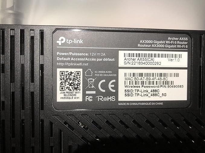 TP-Link Dual-Band AX3000 Wi-Fi 6 Router Archer AX55 | Wireless Gigabit Internet - Image 7