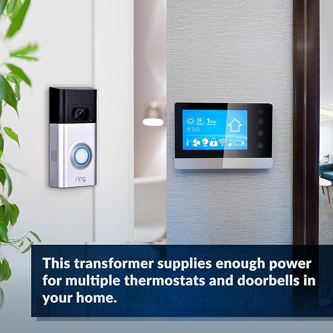Newhouse Hardware 24V 40VA Door Bell Transformer Compatible - Image 3