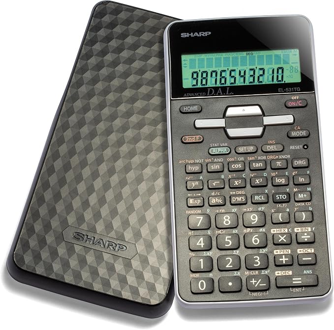 Sharp EL-531TGBBW 12-Digit Scientific/Engineering Calculator by SharpCalculators