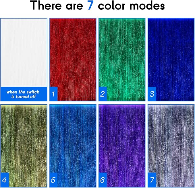 Fiber Optic Fabric, Led Accessories, Led Fiber Optic Mesh Lights - Image 2