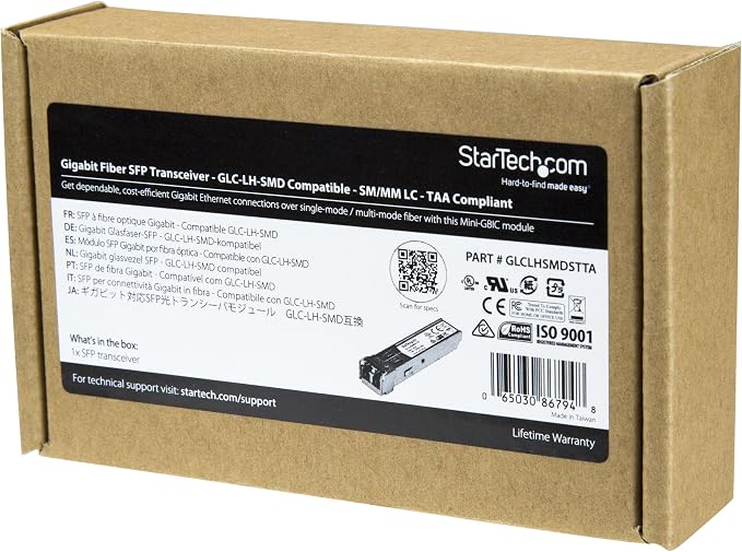 StarTech.com Cisco GLC-LH-SMD Compatible SFP Module - Image 4