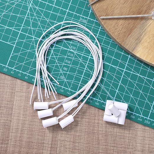 5 Sets Magnetic Door Switch RC-33 NC Recessed Wired Security Window Door Sensor - Image 7