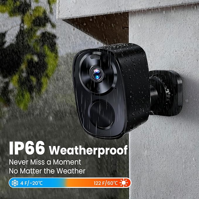 2026 Enhanced 2K UHD Security Cameras Wireless Outdoor – Free Cloud & SD Storage - Image 7