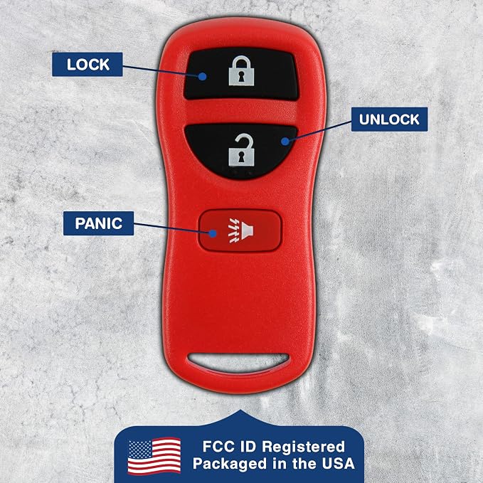 KeylessOption Key Fob for 2002 2003 2004 2005 2006 2007 2008 2009 2010 2011 - Image 6