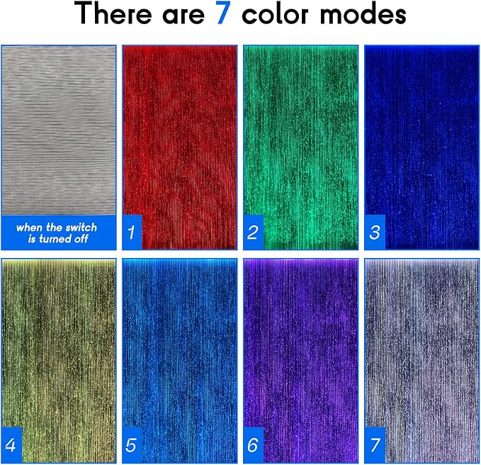 Fiber Optic Fabric, Led Accessories, Led Fiber Optic Mesh Lights - Image 6