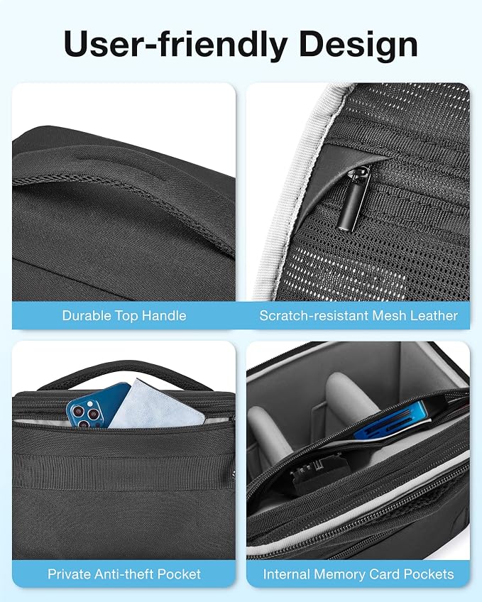 BAGSMART Small Camera Sling Bag - Image 6