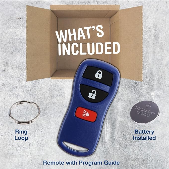 KeylessOption Key Fob for 2002 2003 2004 2005 2006 2007 2008 2009 2010 2011 - Image 3