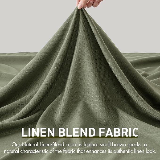 Memory Trained Pinch Pleated Curtains 96 Inches Long, Linen Pinch Pleat Sheer - Image 7