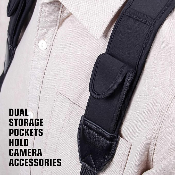 USA Gear DSLR Camera Strap Chest Harness - Image 3