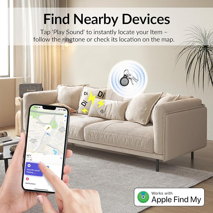 Tracker Tag - Apple MFi Certified & IP67 Waterproof | Works - Image 8