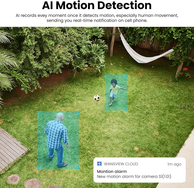 AOQEE Cameras for Home Security-2K Wireless Security Camera Outdoor - Image 4