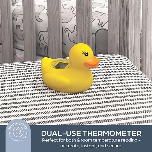 Dreambaby Duck Baby Bath Thermometer – Instant Results, Digital Water & Room - Image 4