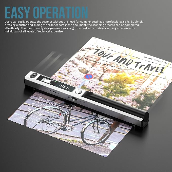 Portable Document Scanner, Receipt Scanners - Image 4
