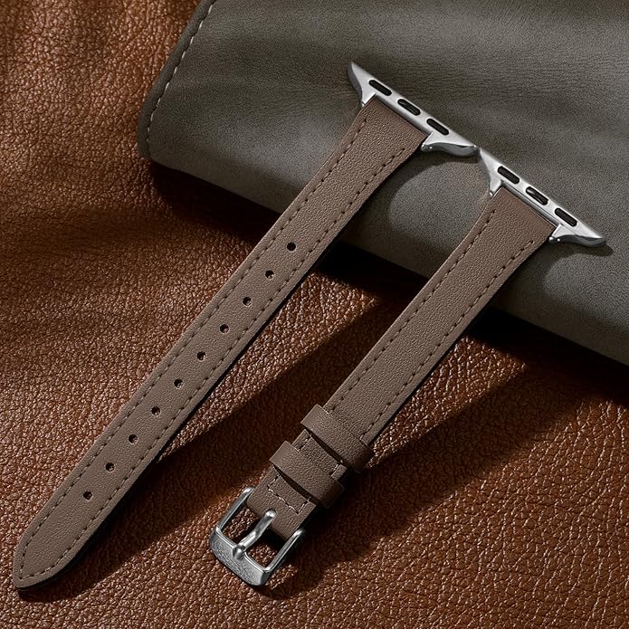 Charlam Slim Leather Band Compatible - Image 5
