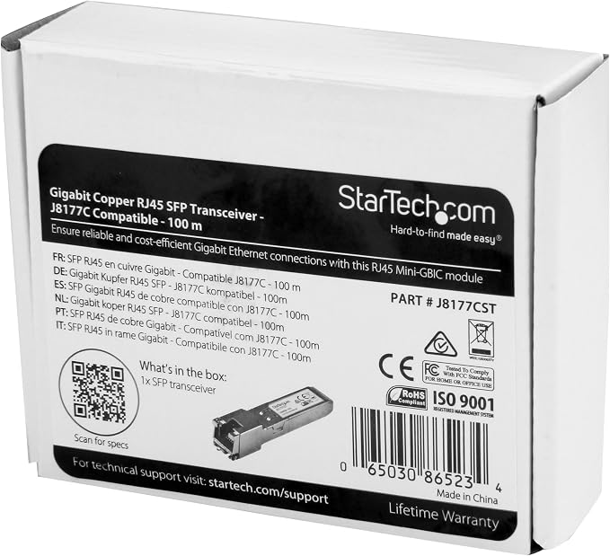 StarTech.com HPE J8177C Compatible SFP Module - Image 4
