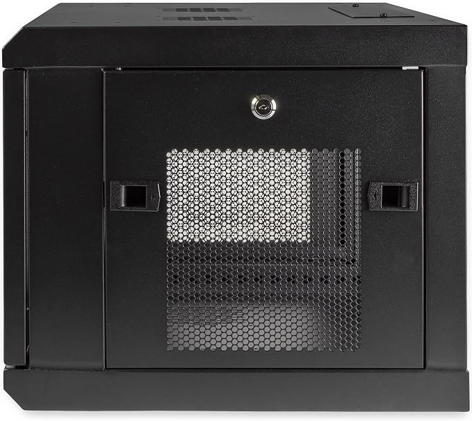 StarTech.com 2-Post 6U Wall Mount Network Cabinet w/ 1U Shelf, Ships Fully - Image 4