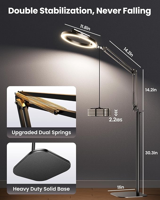 Magnetic Ring Light with Stand Tripod - Image 4
