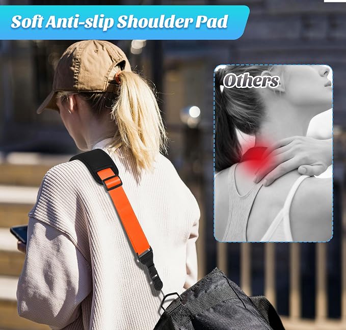 Padded iPad Binocular Camera Shoulder Strap, Nylon Neck Lanyard Strap - Image 7