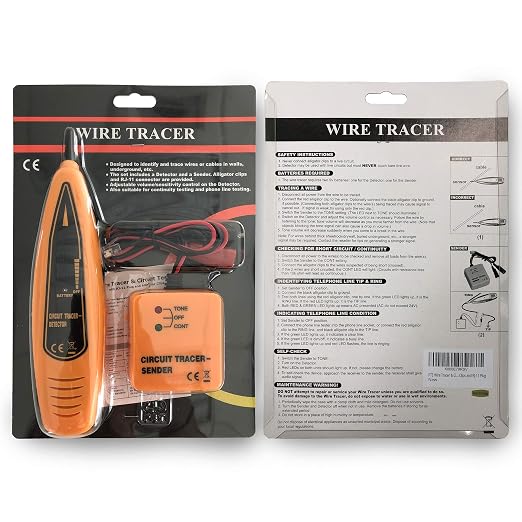 PTE™ Wire Tracer & Circuit Tester -Tone Generator & Probe Kit - Image 8