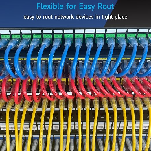 Cat6 Ethernet Patch Cable 3 ft, Cat6 Patch Cable - Image 3