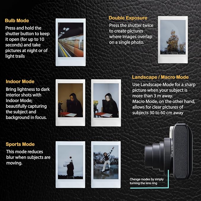 Fujifilm Instax Mini 99 Instant Film Camera Bundle - Image 4