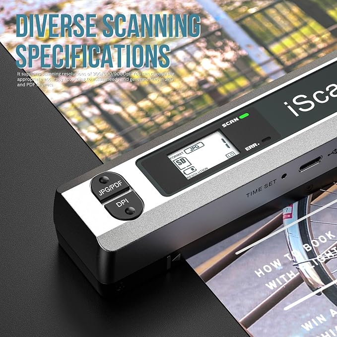 Portable Document Scanner, Receipt Scanners - Image 5