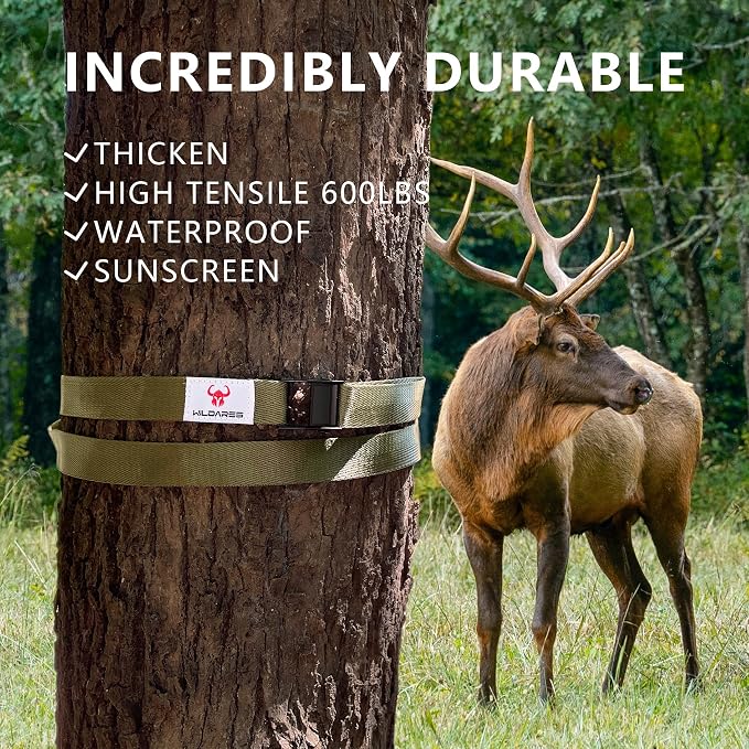 1" x 6.6' Trail Cam Strap, Game Camera Straps, Trail Camera mounting Straps - Image 5