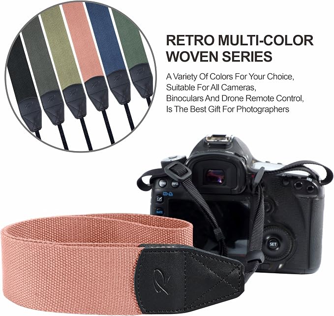 Padwa Lifestyle Pink Camera Strap - Image 5