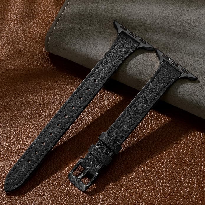 Charlam Slim Leather Band Compatible - Image 5