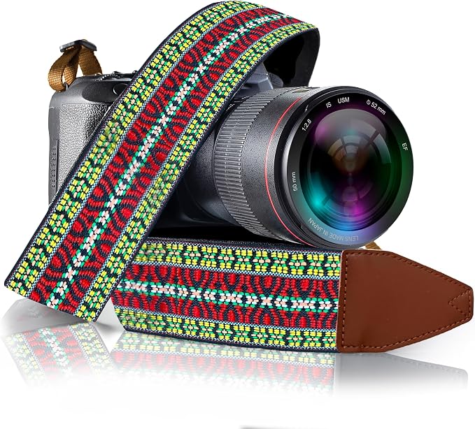 Art Tribute Camera Strap For Photographers Padded Universal Fit Neck Shoulder & by ArtTribute