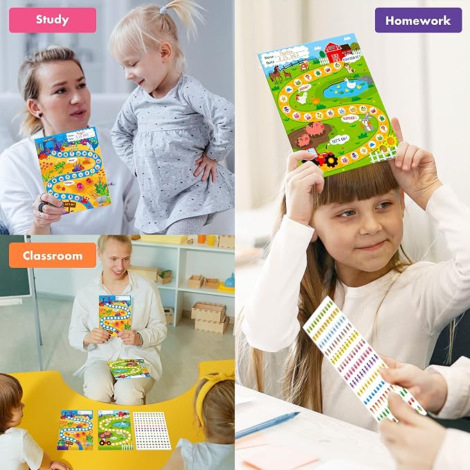 40 Pack Incentive Chart, 2 Adorable Designs - Image 4