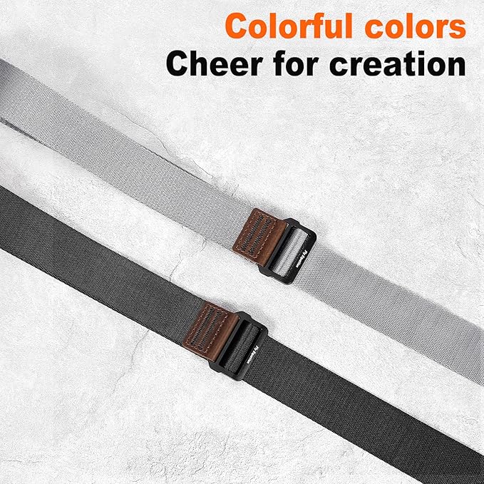Camera Strap for Photographers, Adjustable Nylon Camera Shoulder Strap Crossbody - Image 3