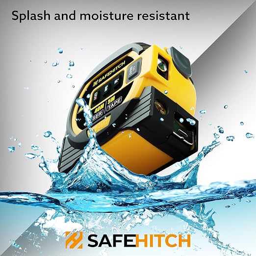 Laser Tape Measure 3-in-1 with Large LCD Display | Digital Laser Measurement - Image 3