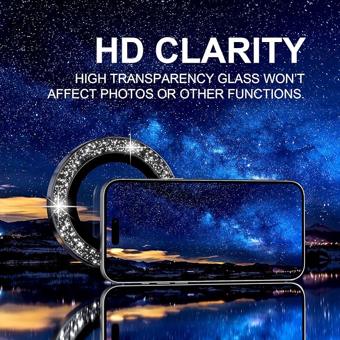Choiche Compatible for iPhone 17 Pro/iPhone 17 Pro Max Camera Lens Protector - Image 5