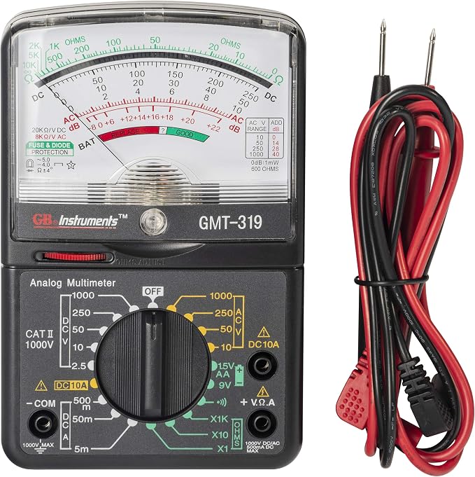 Gardner Bender GMT-319 Multimeter Tester, RJ-45 & RJ-11, 7 Function / 19 Range - Image 2