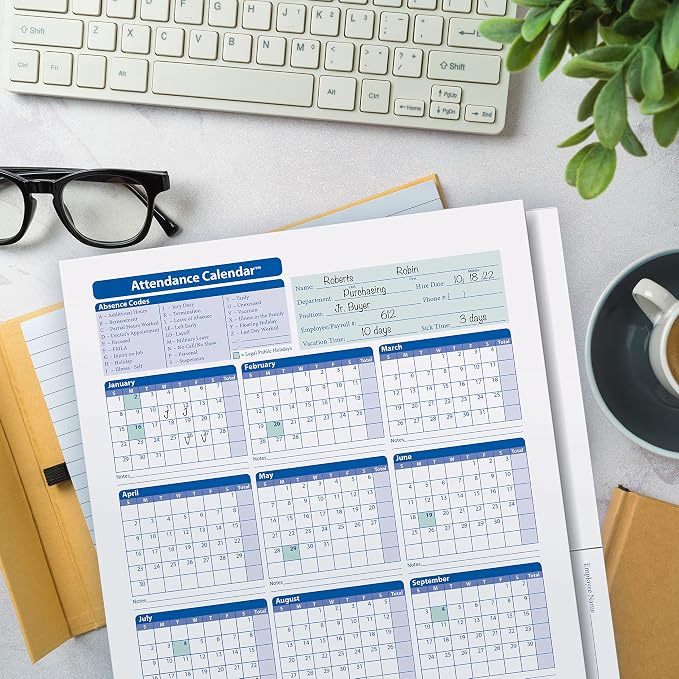 ComplyRight 2026 Attendance Calendar Folder - Image 4
