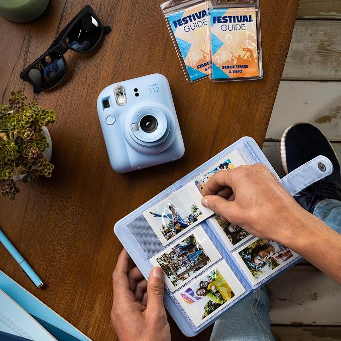instax mini 12 Camera, Pastel Blue - Image 4