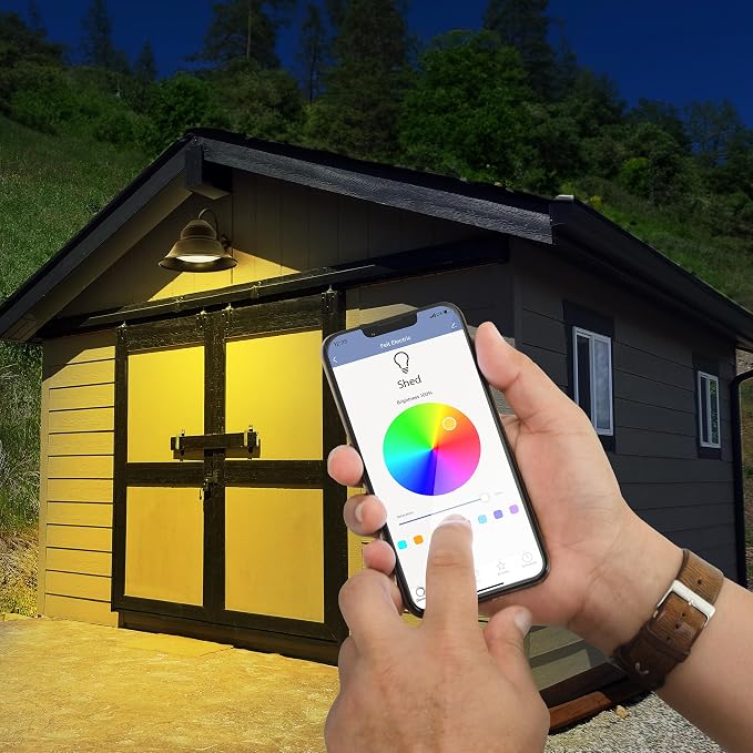 Feit Electric PAR38/RGBW/CA/AG 90 Watt Equiv, 2.4 GHz WiFi Only, No Hub Required - Image 9