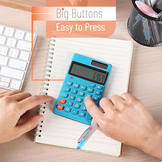 Mr. Pen- Standard Function Calculator, 12 Digits, Solar Calculator, Basic - Image 6