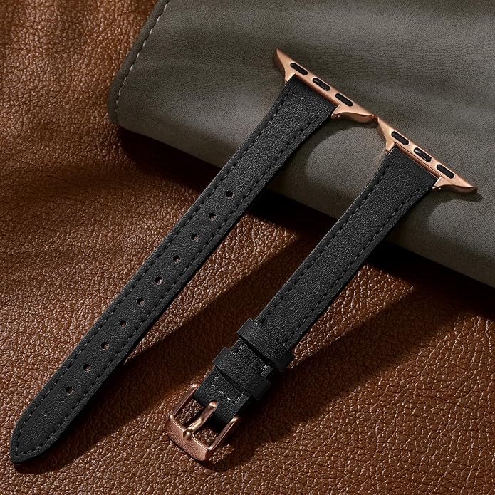 Charlam Slim Leather Band Compatible - Image 5