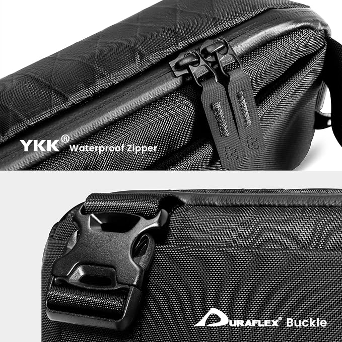 tomtoc Compact EDC Sling Bag 3L-10L, Minimalist Crossbody Bag Chest Shoulder - Image 7