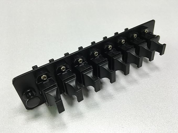 RiteAV LGX Footprint Fiber Optic Cable MPO Adapter Patch Panel 8 Ports Loaded by RiteAV