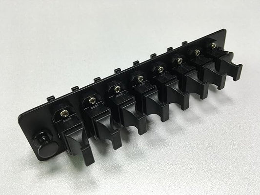 RiteAV LGX Footprint Fiber Optic Cable MPO Adapter Patch Panel 8 Ports Loaded by RiteAV