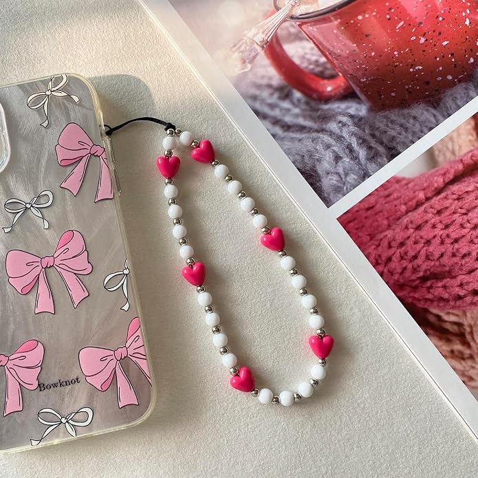 Phone Charm Strap Cute Phone Lanyard Wrist Strap Bracelet Accessories - Image 2