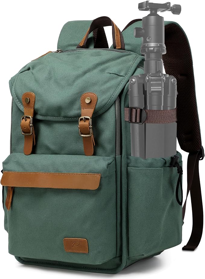 Padwa Lifestyle Green Camera Backpack - Image 9
