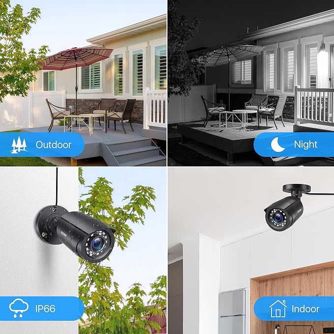 ZOSI 8CH 5MP Lite Security Camera System Outdoor - Image 8