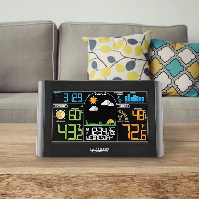 La Crosse Technology S77925-INT Wireless Color Weather Station - Image 7