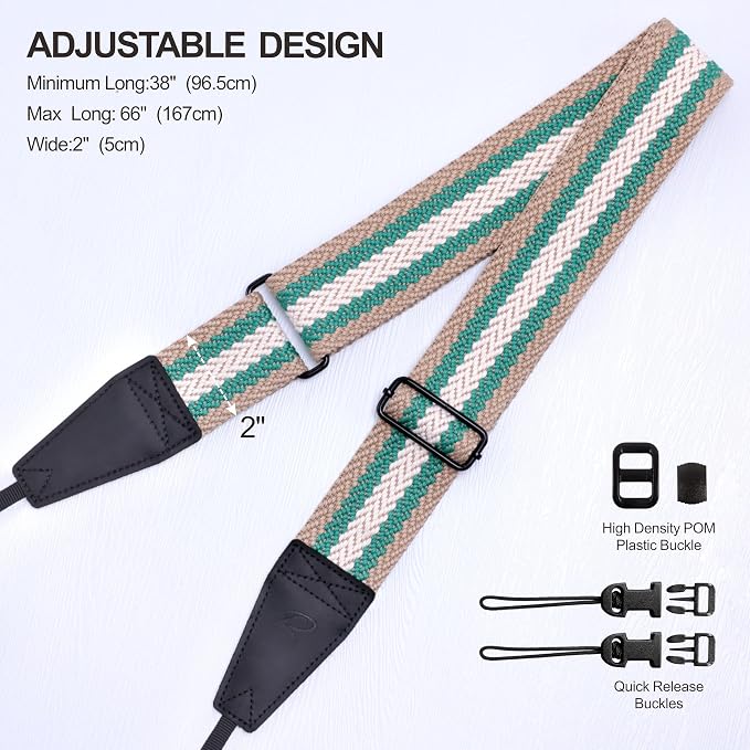 Padwa Lifestyle Extra Long Camera Strap - Image 7